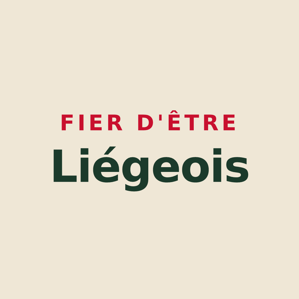 Tote bag « Fier d'être Liégeois » — design pour Le Liège