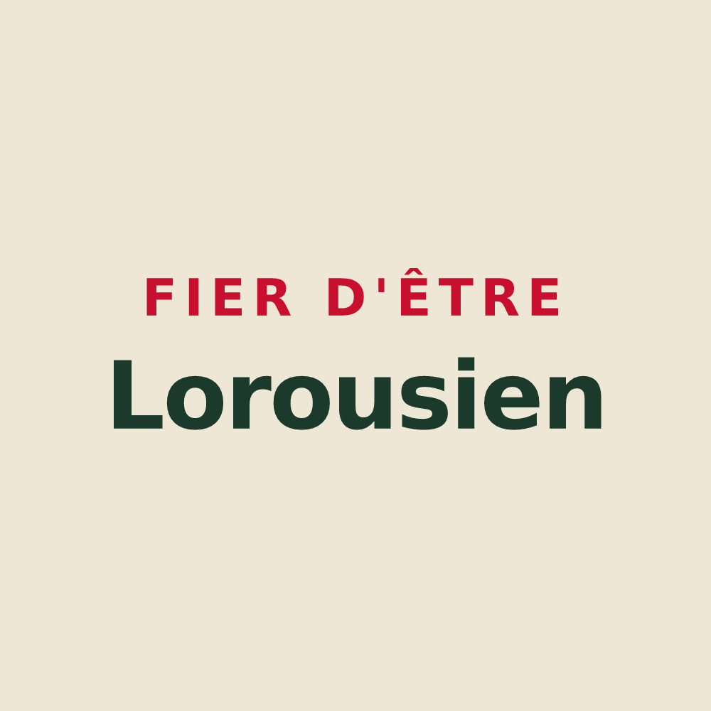 Tote bag « Fier d'être Lorousien » — design pour Le Loroux