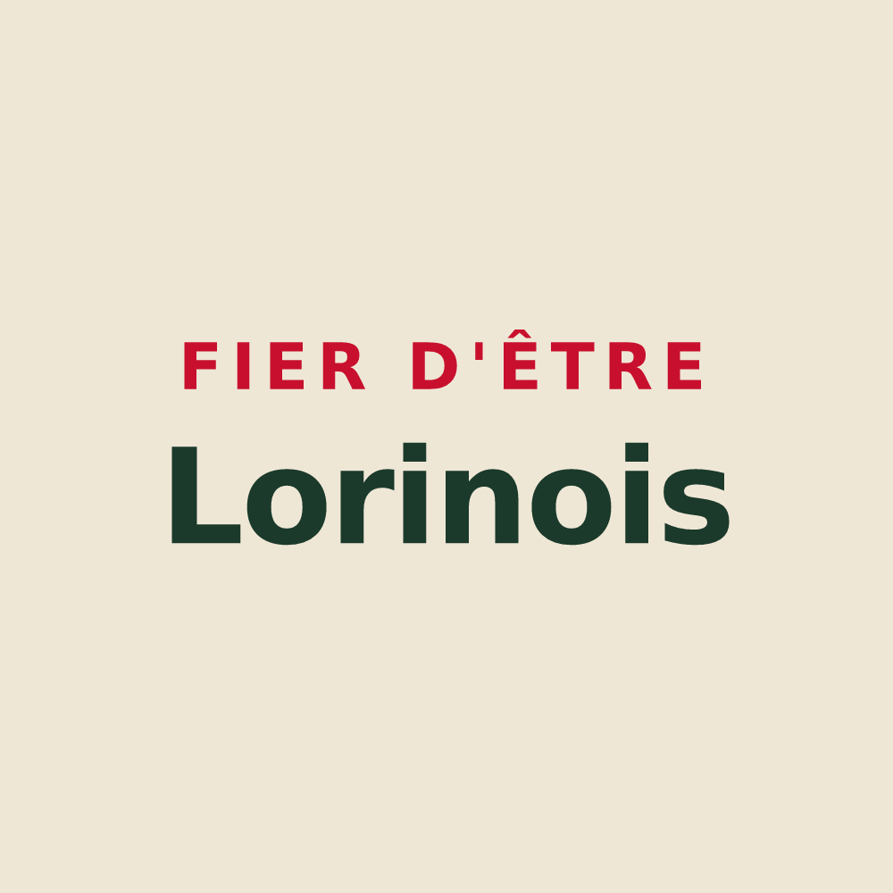 Tote bag « Fier d'être Lorinois » — design pour Le Lorrain