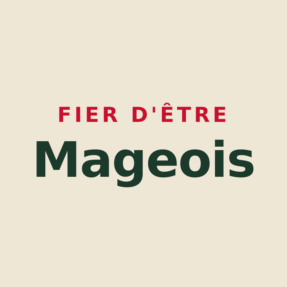 Tote bag « Fier d'être Mageois » — design pour Le Mage