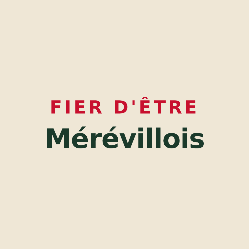 Tote bag « Fier d'être Mérévillois » — design pour Le Mérévillois