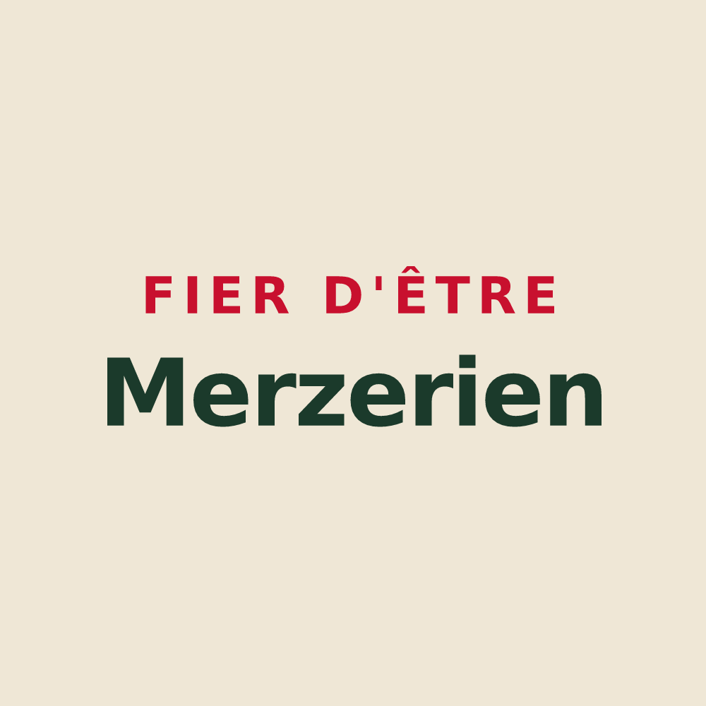 Tote bag « Fier d'être Merzerien » — design pour Le Merzer