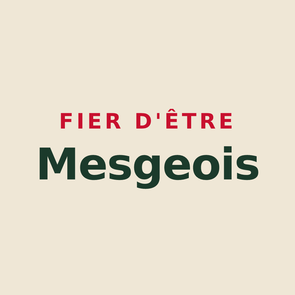 Tote bag « Fier d'être Mesgeois » — design pour Le Mesge