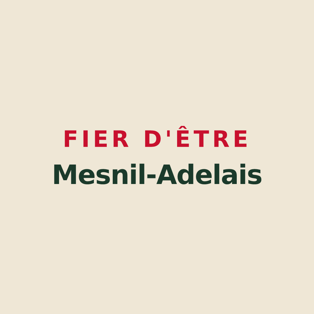 Tote bag « Fier d'être Mesnil-Adelais » — design pour Le Mesnil-Adelée