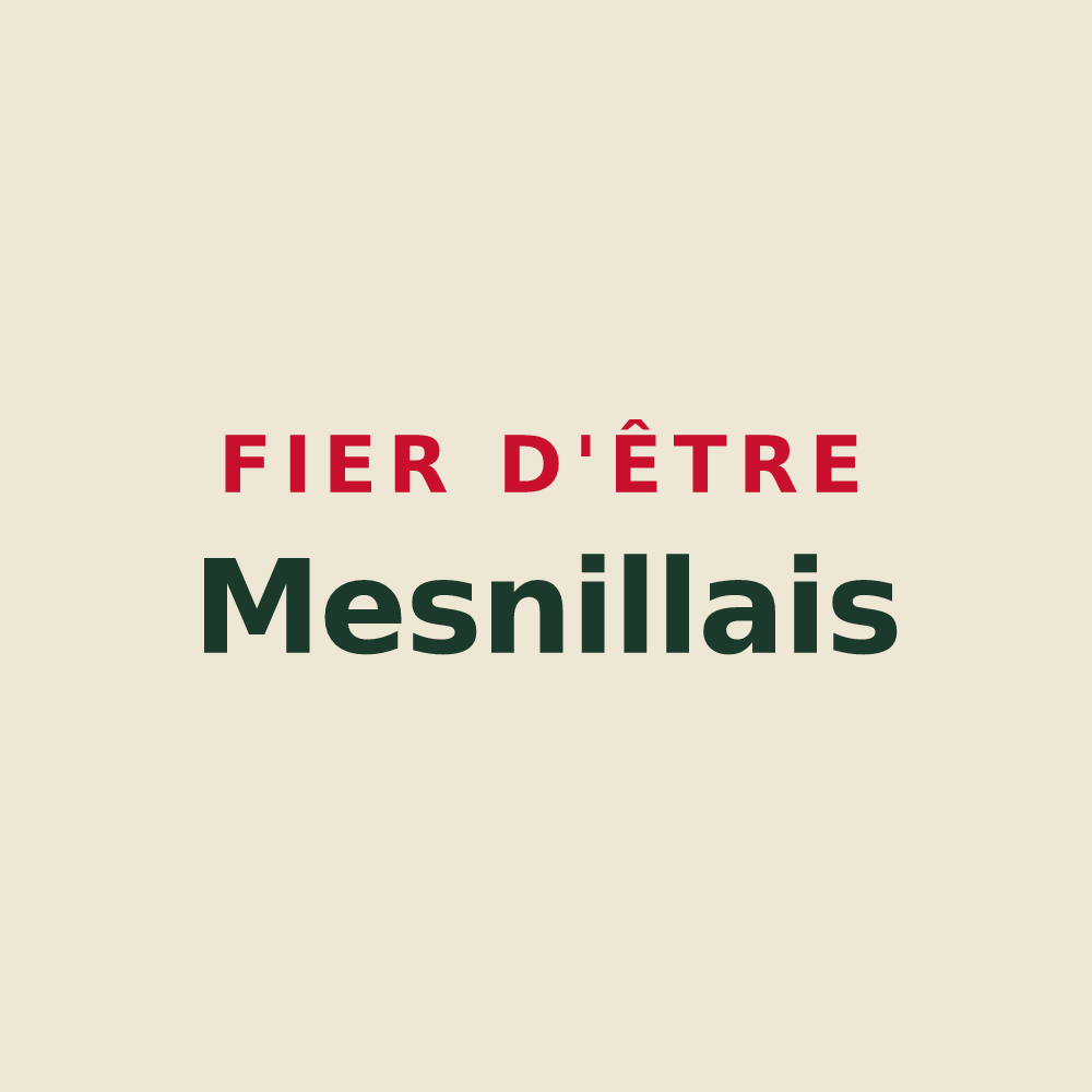 Tote bag « Fier d'être Mesnillais » — design pour Le Mesnil-Réaume