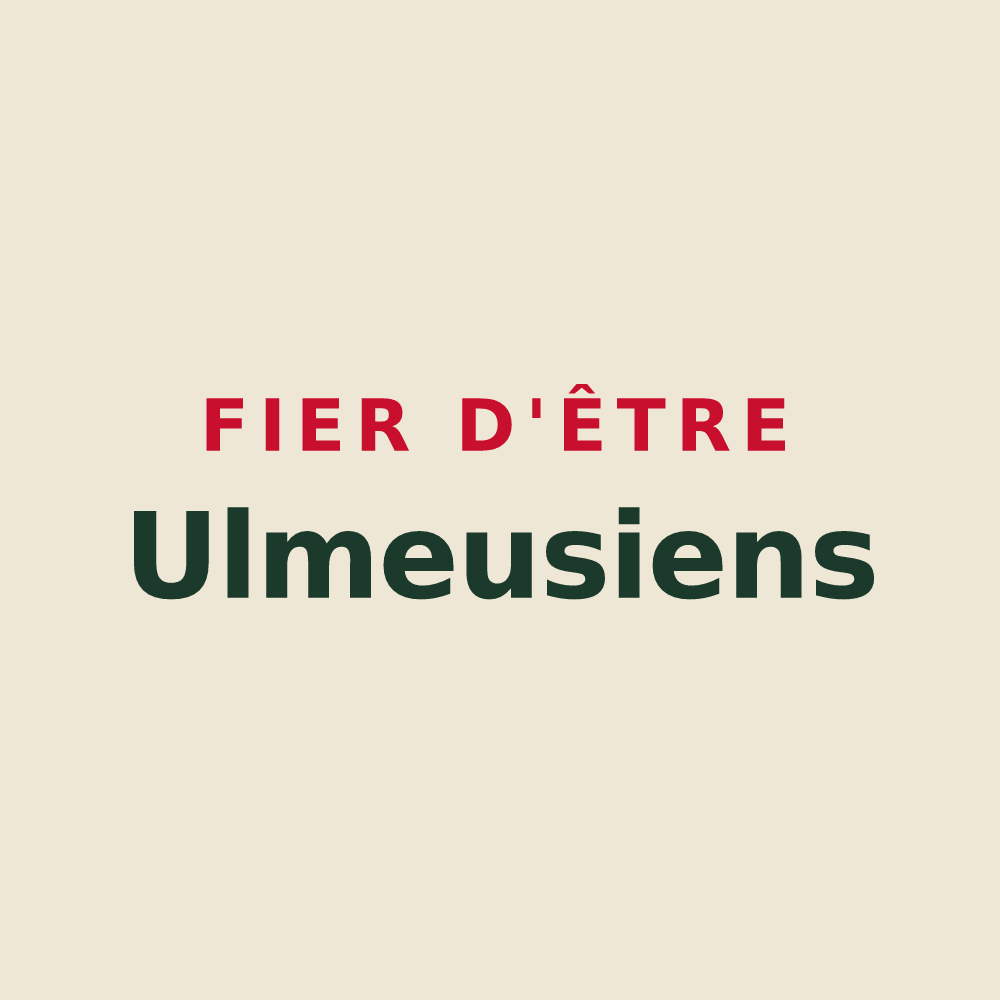 Tote bag « Fier d'être Ulmeusiens » — design pour Le Meux