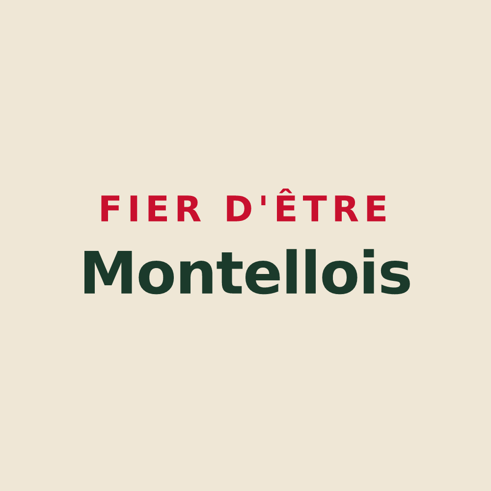 Tote bag « Fier d'être Montellois » — design pour Le Monteil