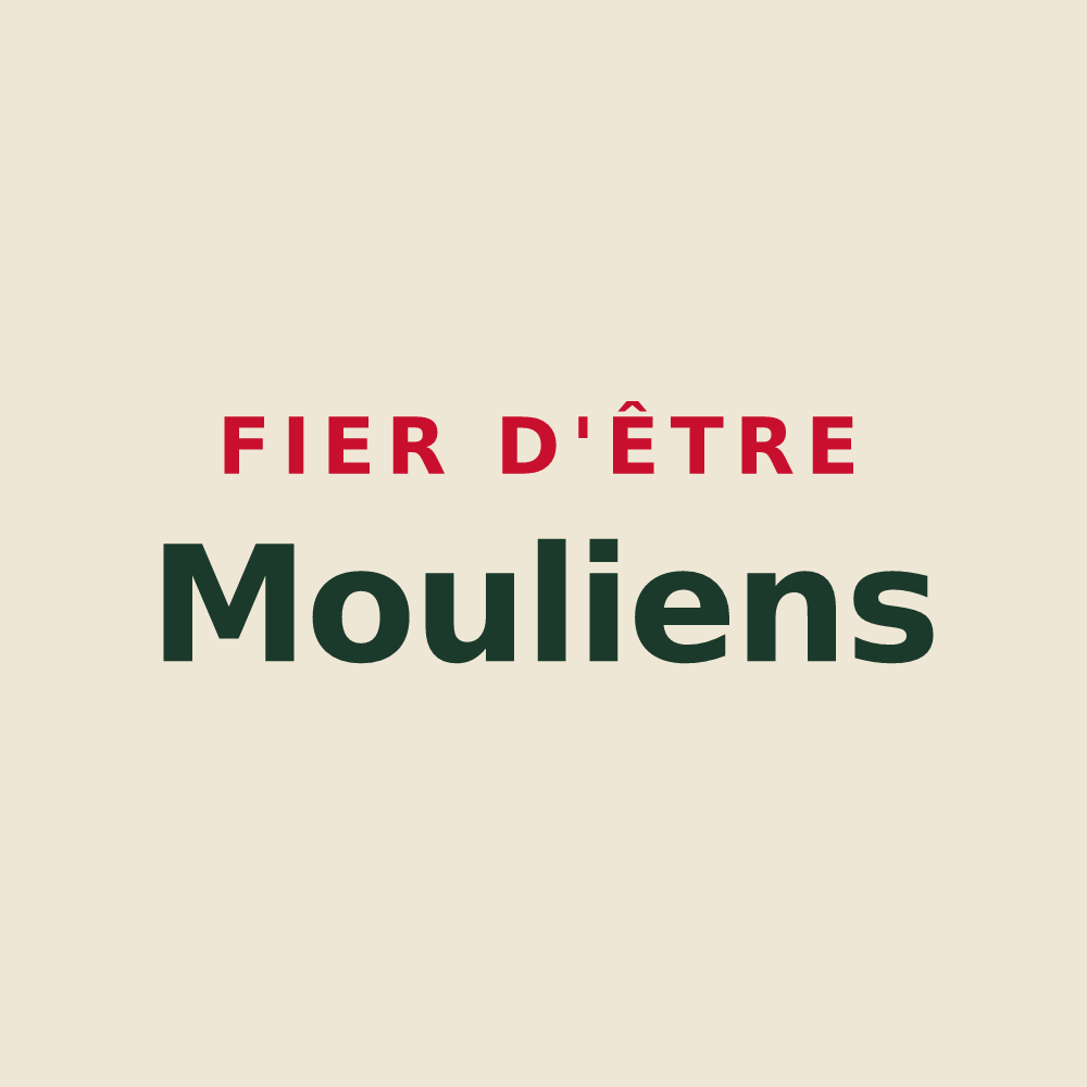 Tote bag « Fier d'être Mouliens » — design pour Le Moule