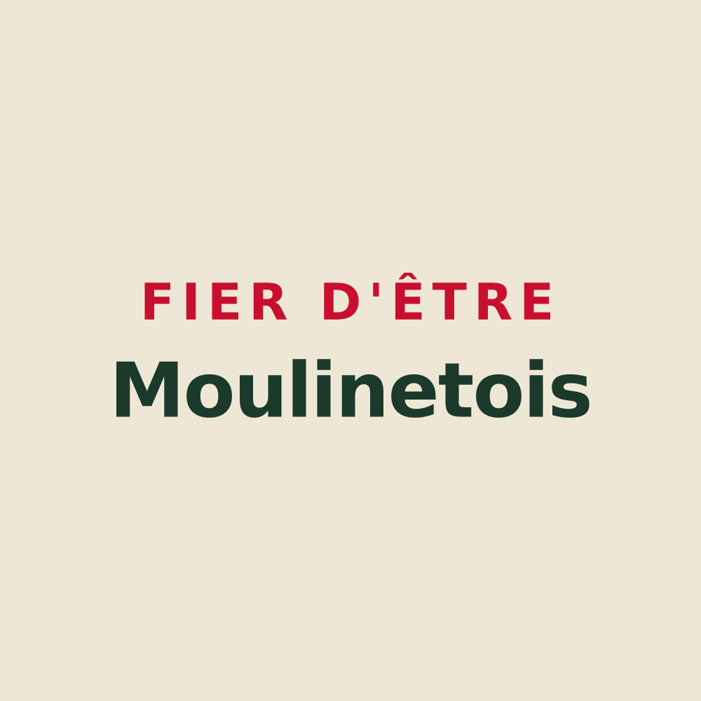 Tote bag « Fier d'être Moulinetois » — design pour Le Moulinet-sur-Solin