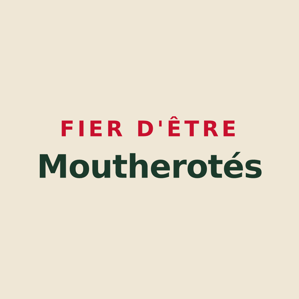 Tote bag « Fier d'être Moutherotés » — design pour Le Moutherot