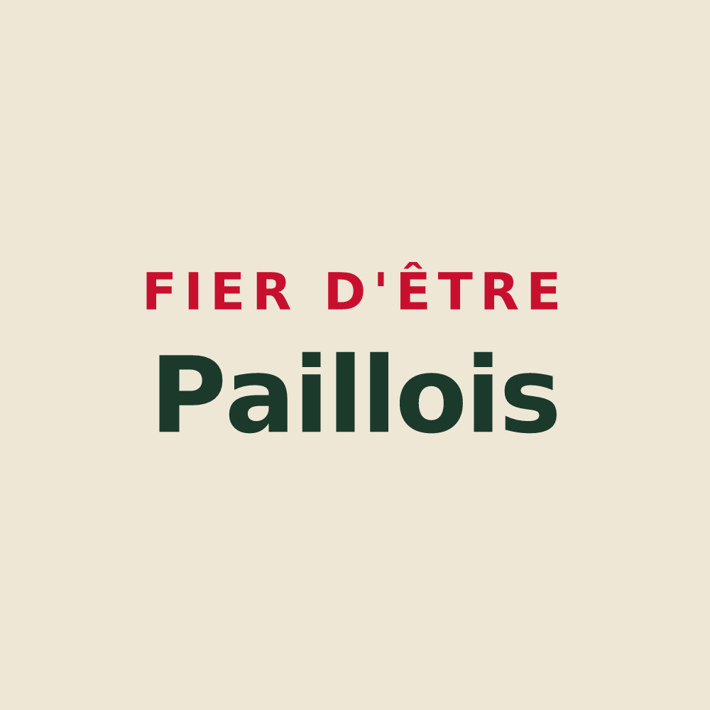 Tote bag « Fier d'être Paillois » — design pour Le Pailly