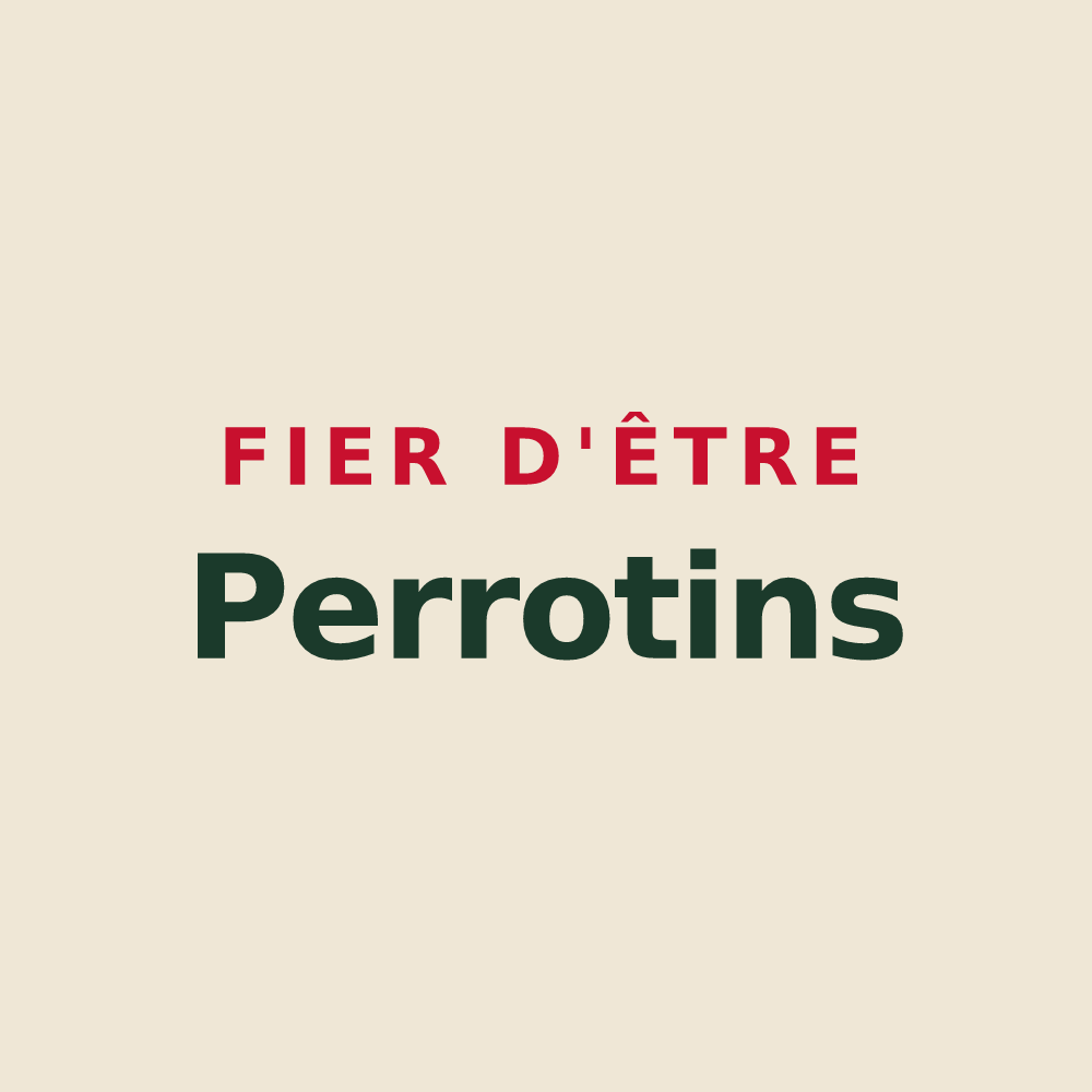 Tote bag « Fier d'être Perrotins » — design pour Le Perray-en-Yvelines