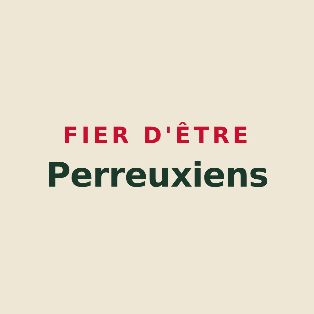 Tote bag « Fier d'être Perreuxiens » — design pour Le Perreux-sur-Marne