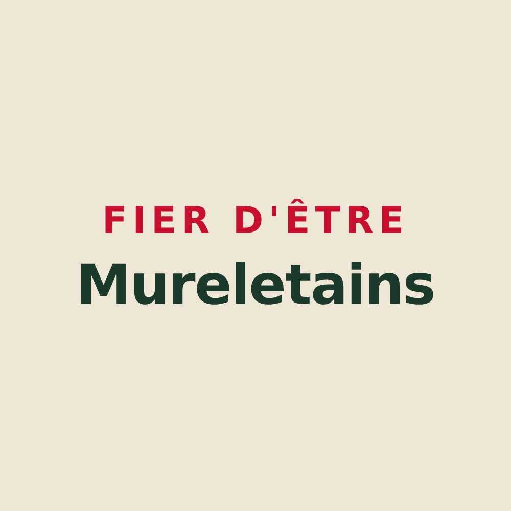 Tote bag « Fier d'être Mureletains » — design pour Le Pin-Murelet