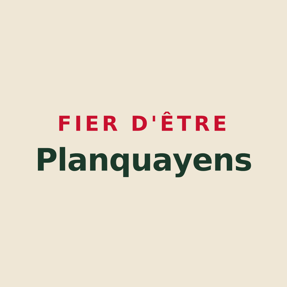 Tote bag « Fier d'être Planquayens » — design pour Le Planquay