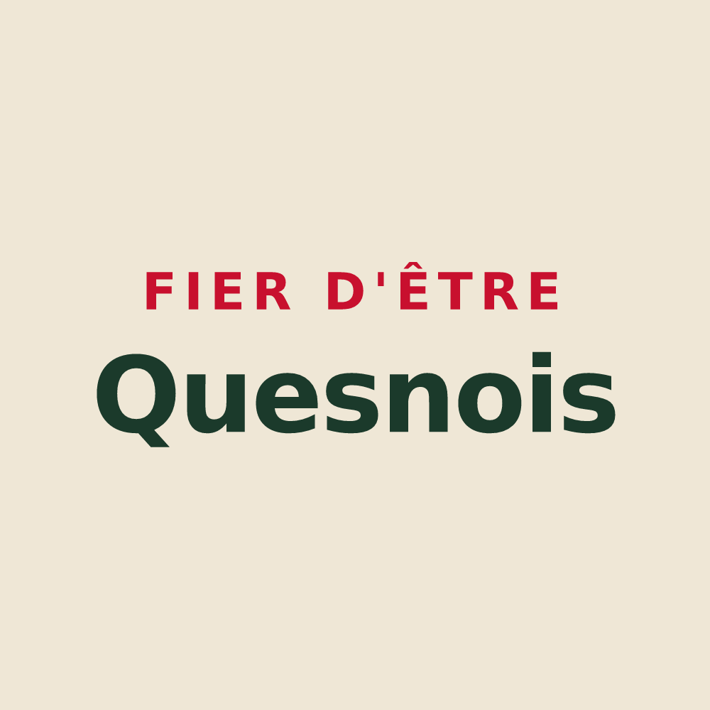 Tote bag « Fier d'être Quesnois » — design pour Le Quesne