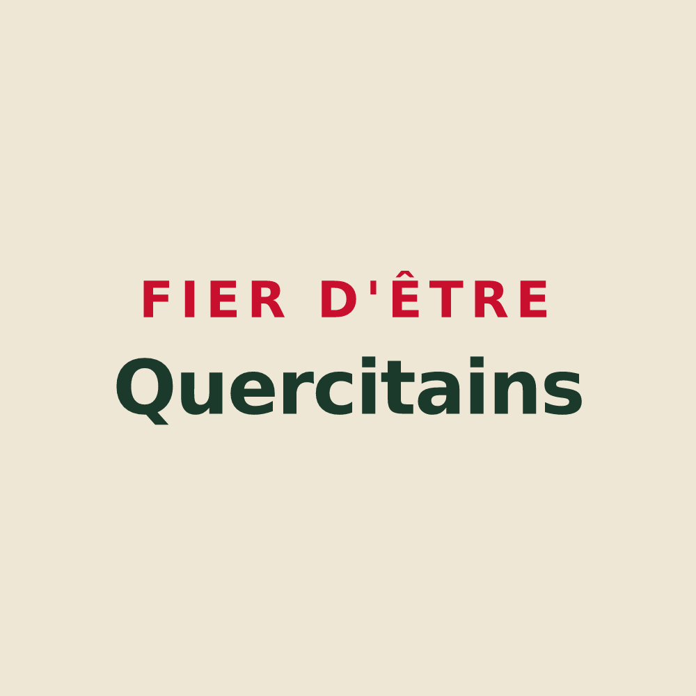 Tote bag « Fier d'être Quercitains » — design pour Le Quesnoy