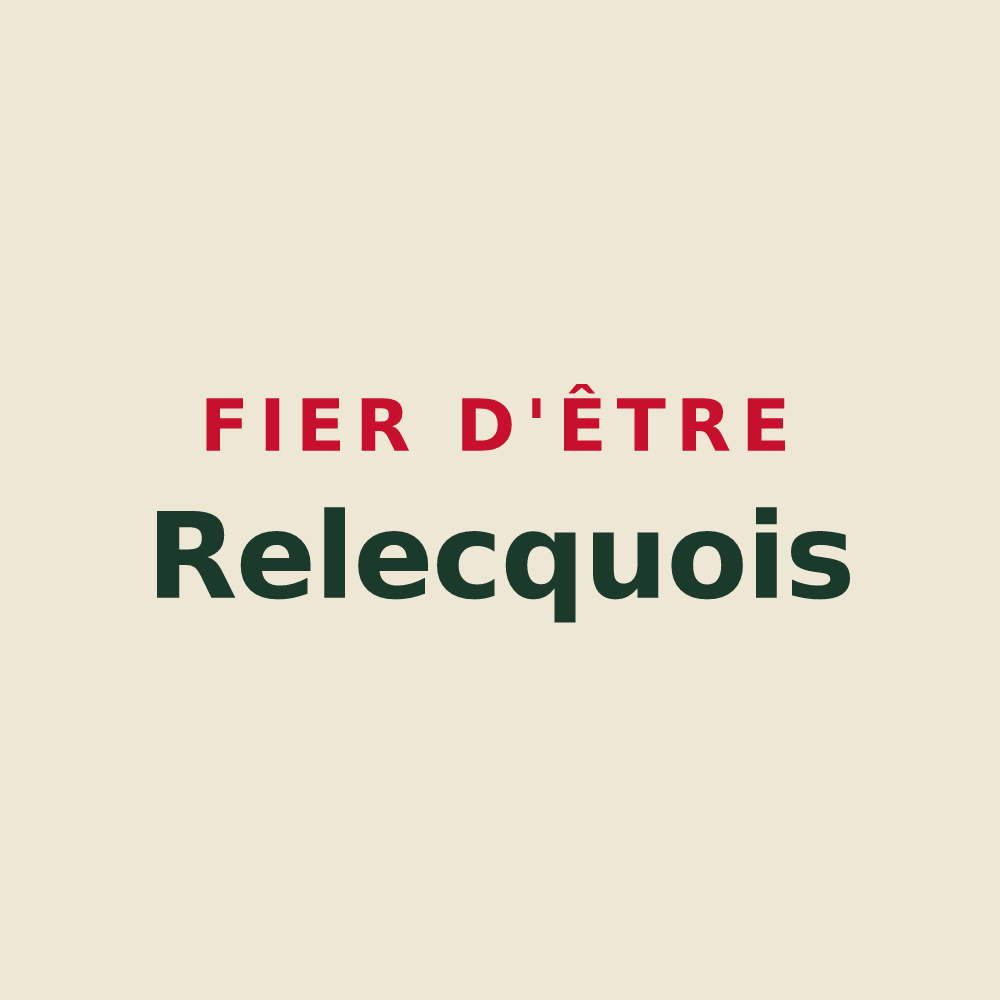 Tote bag « Fier d'être Relecquois » — design pour Le Relecq-Kerhuon