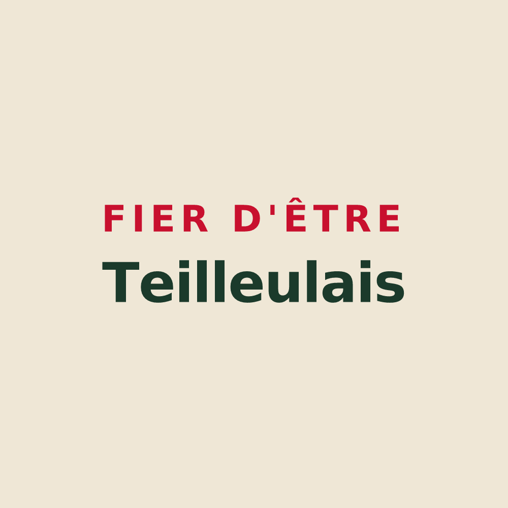 Tote bag « Fier d'être Teilleulais » — design pour Le Teilleul