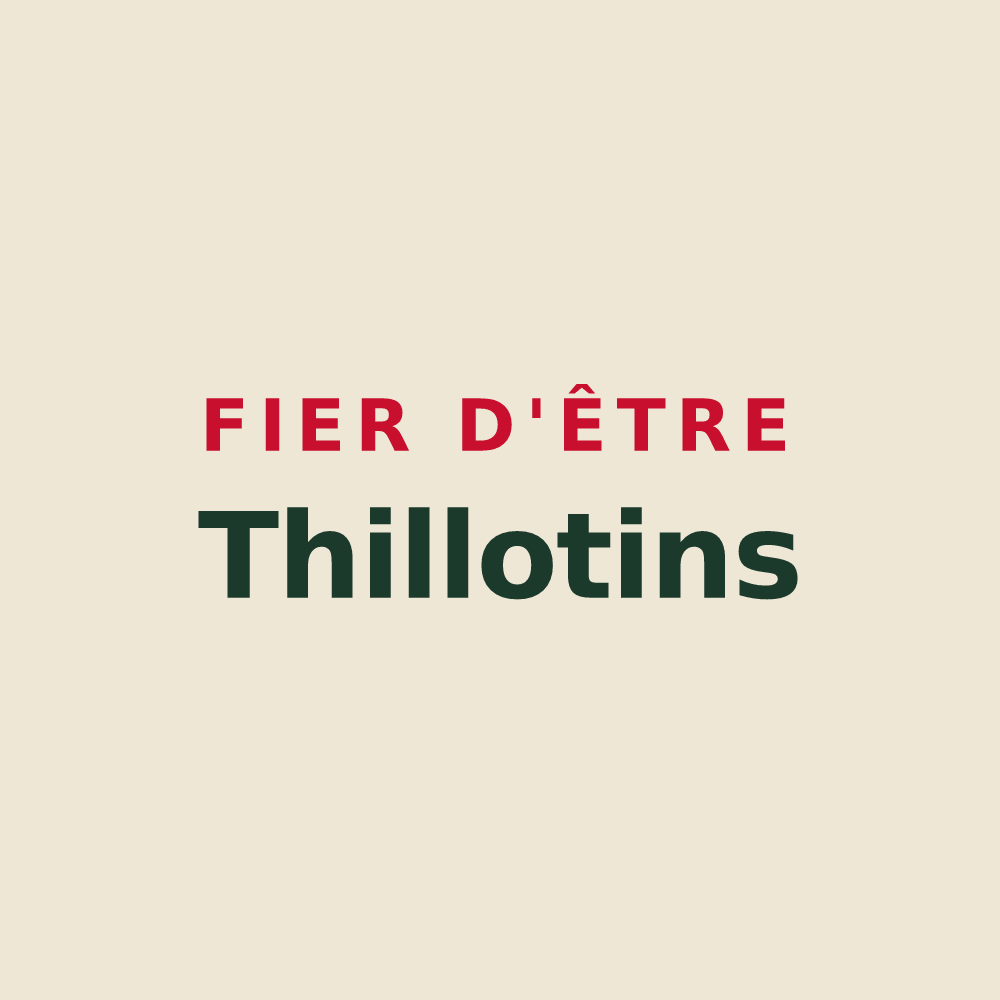Tote bag « Fier d'être Thillotins » — design pour Le Thillot