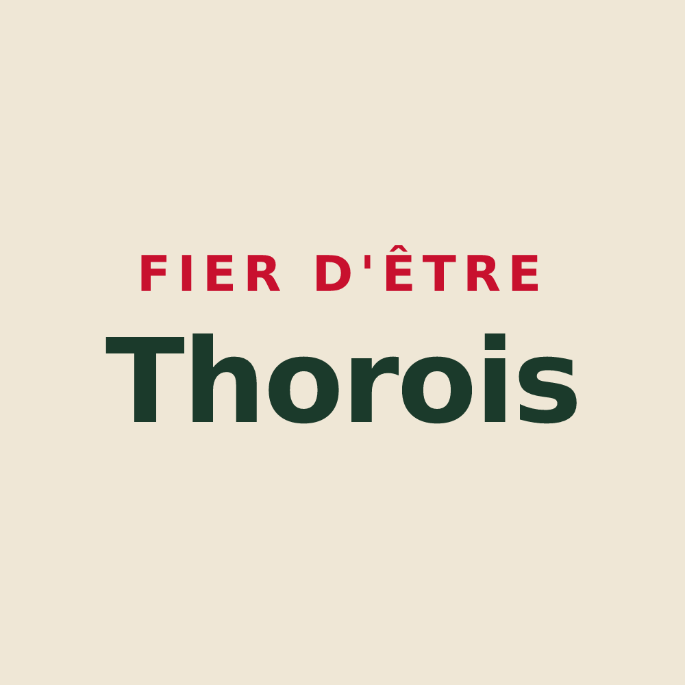 Tote bag « Fier d'être Thorois » — design pour Le Thor