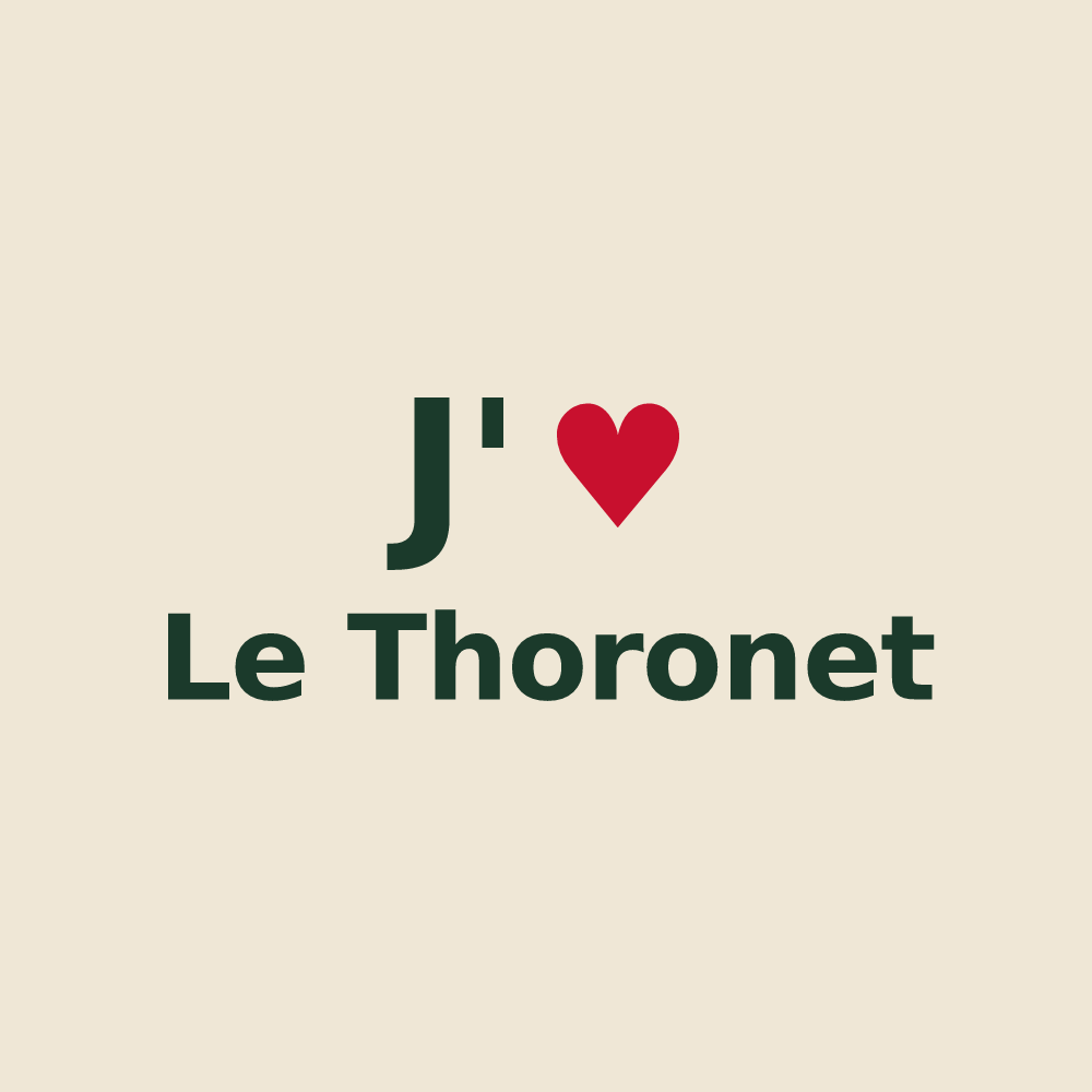 Tote bag personnalisé Le Thoronet — design J'aime Le Thoronet