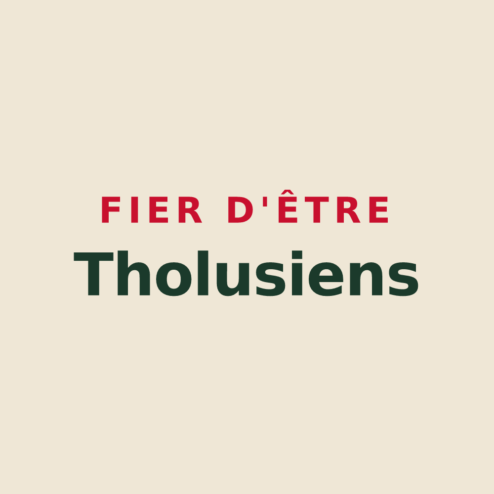 Tote bag « Fier d'être Tholusiens » — design pour Le Thou
