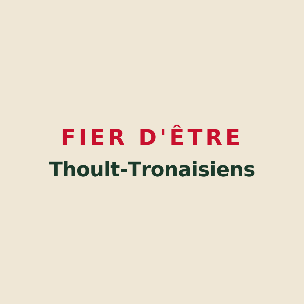 Tote bag « Fier d'être Thoult-Tronaisiens » — design pour Le Thoult-Trosnay