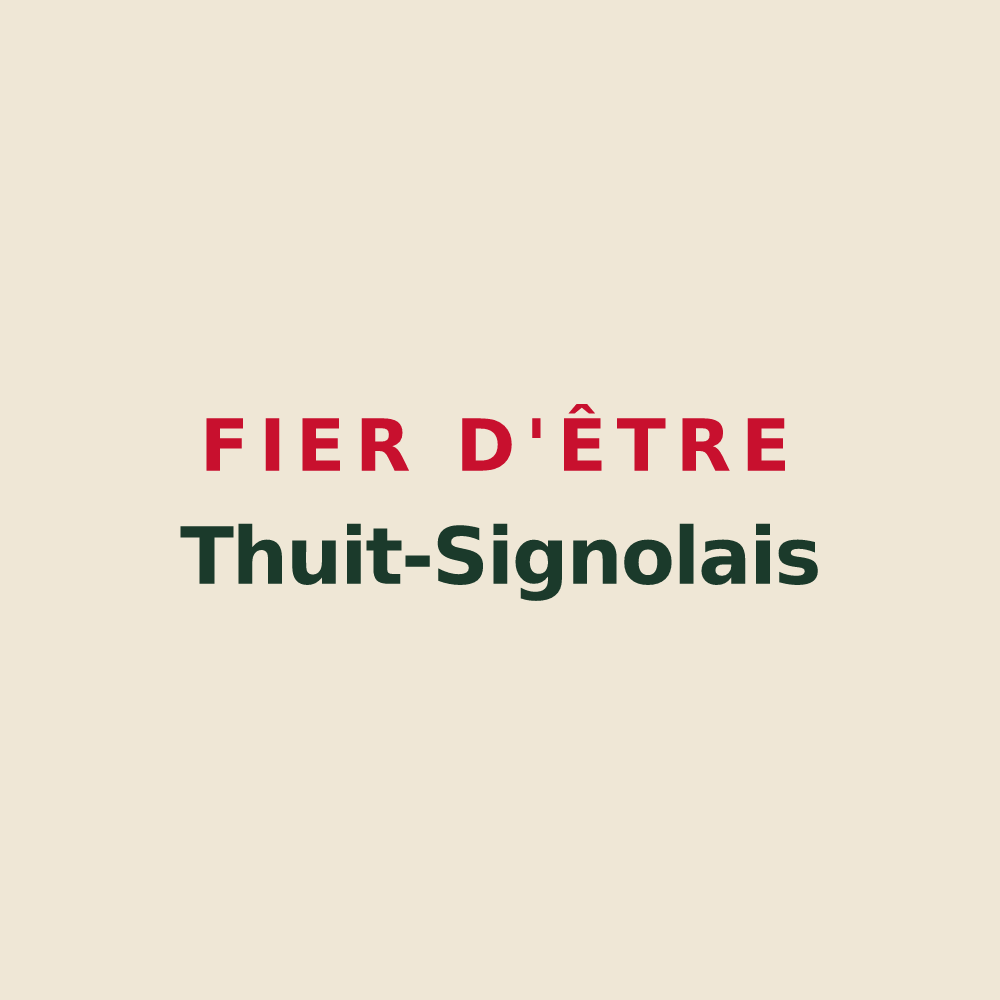 Tote bag « Fier d'être Thuit-Signolais » — design pour Le Thuit de l'Oison