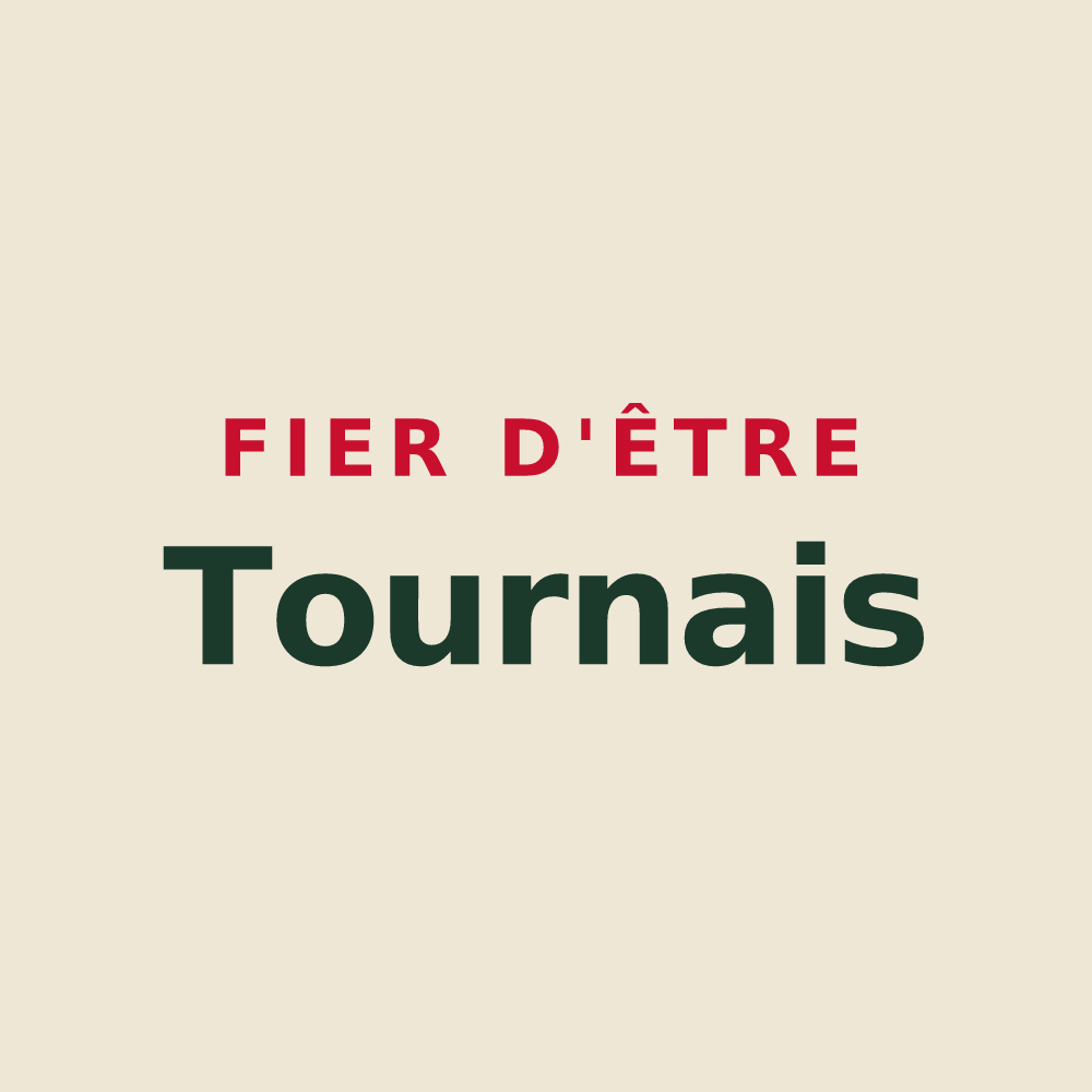 Tote bag « Fier d'être Tournais » — design pour Le Tourne