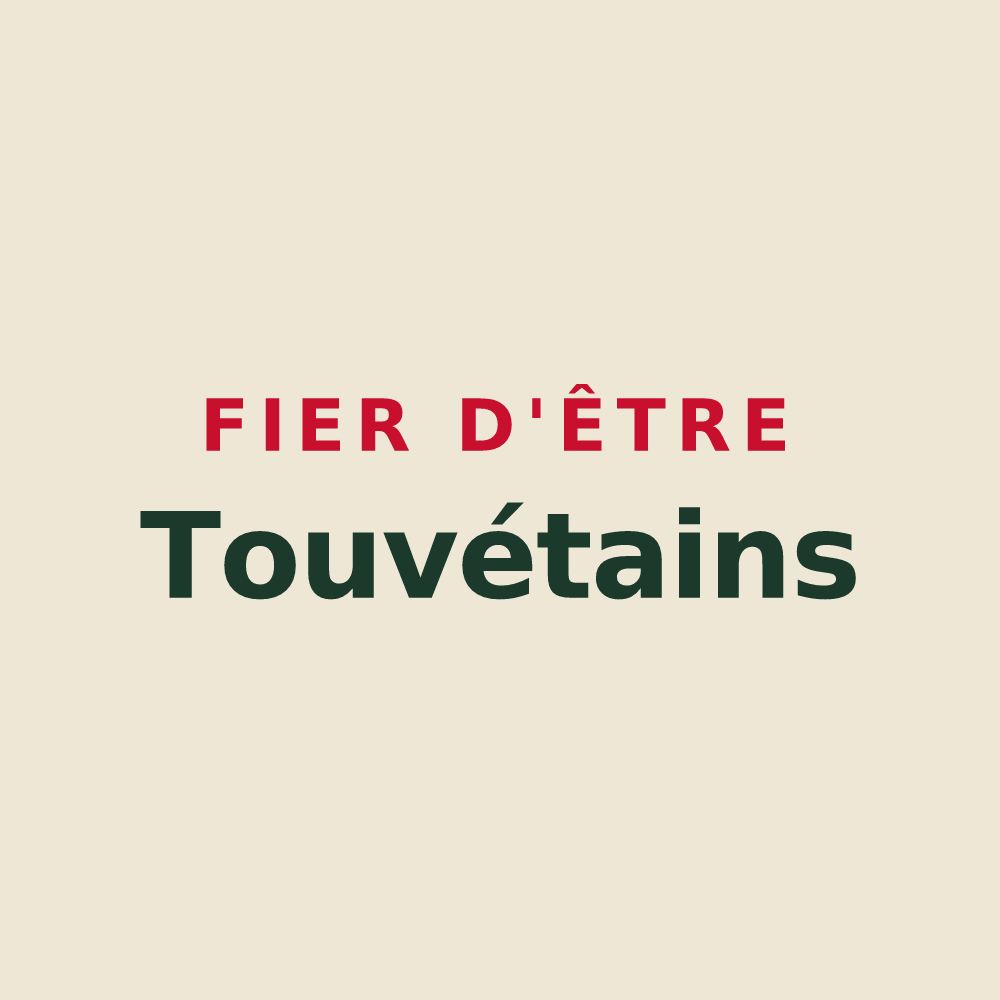 Tote bag « Fier d'être Touvétains » — design pour Le Touvet