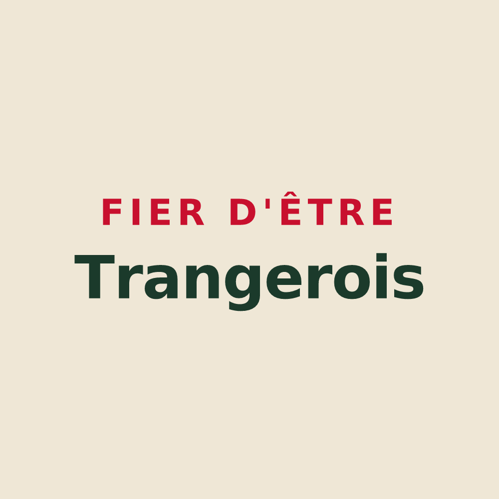 Tote bag « Fier d'être Trangerois » — design pour Le Tranger