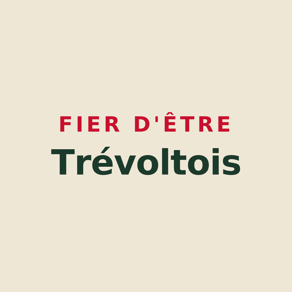 Tote bag « Fier d'être Trévoltois » — design pour Le Trévoux