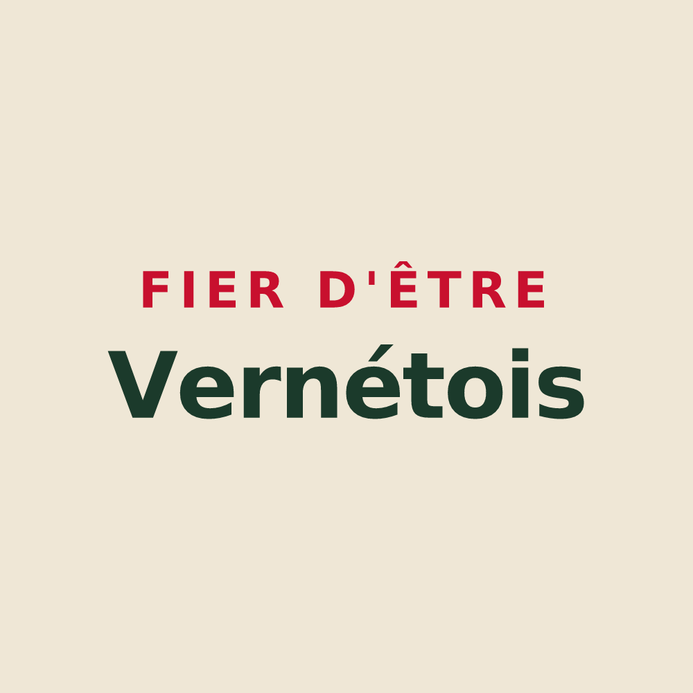 Tote bag « Fier d'être Vernétois » — design pour Le Vernet