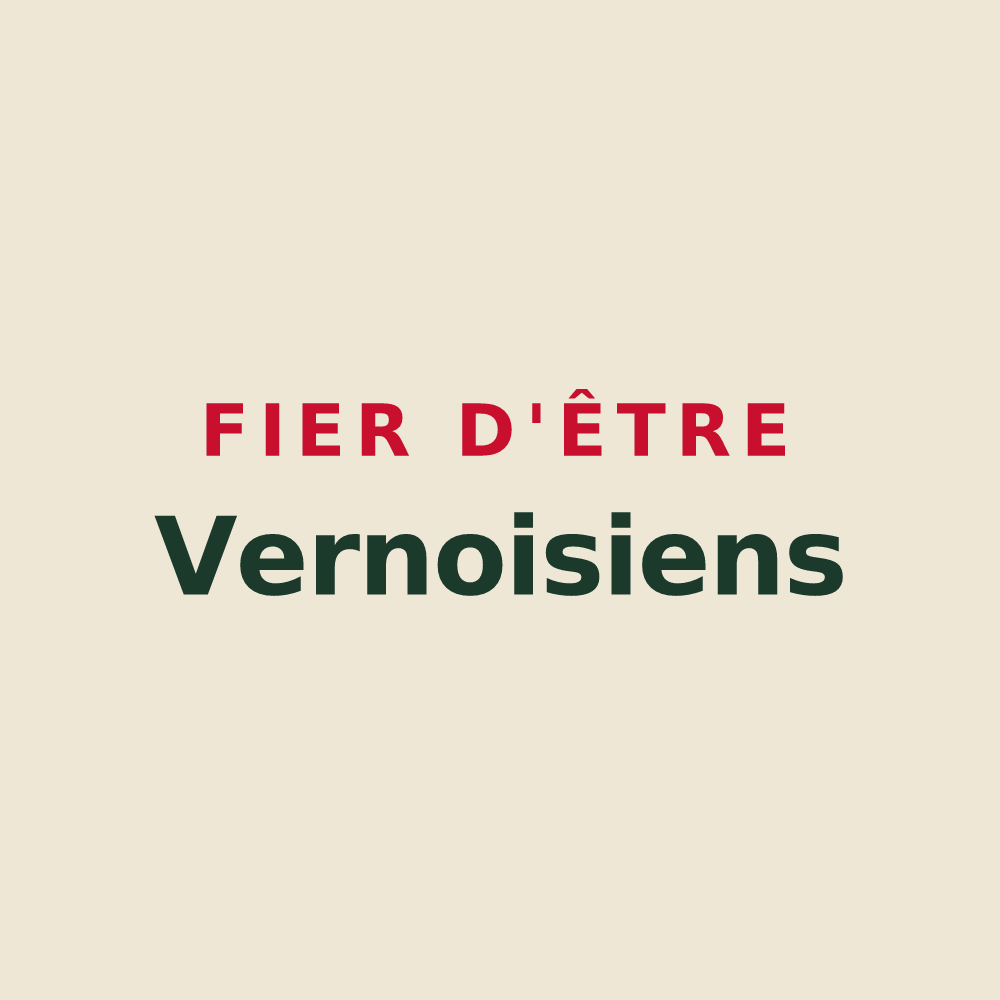 Tote bag « Fier d'être Vernoisiens » — design pour Le Vernois