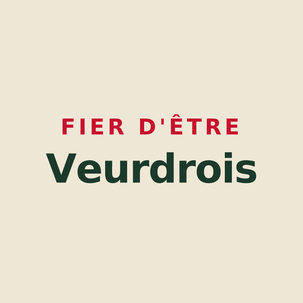 Tote bag « Fier d'être Veurdrois » — design pour Le Veurdre
