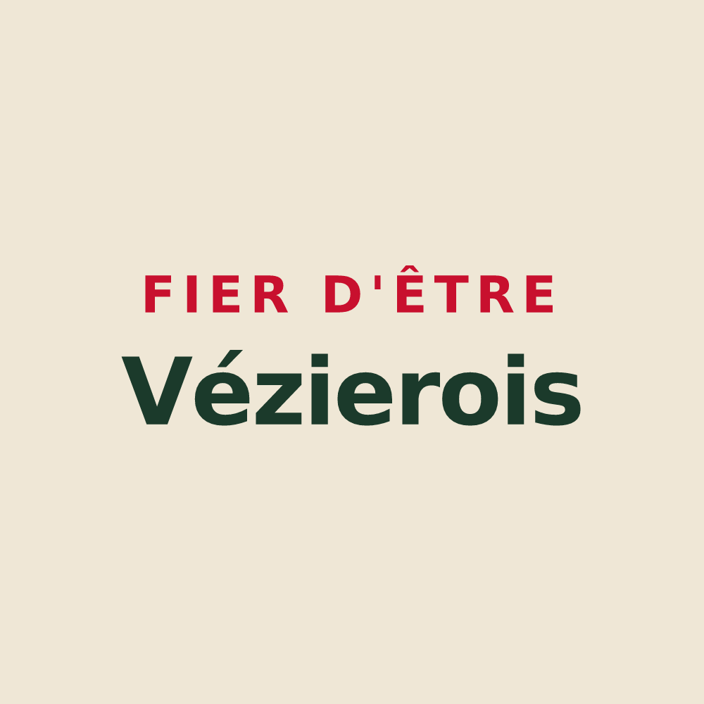 Tote bag « Fier d'être Vézierois » — design pour Le Vézier