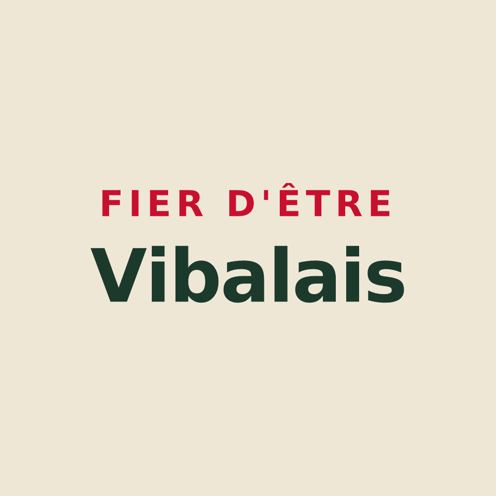Tote bag « Fier d'être Vibalais » — design pour Le Vibal
