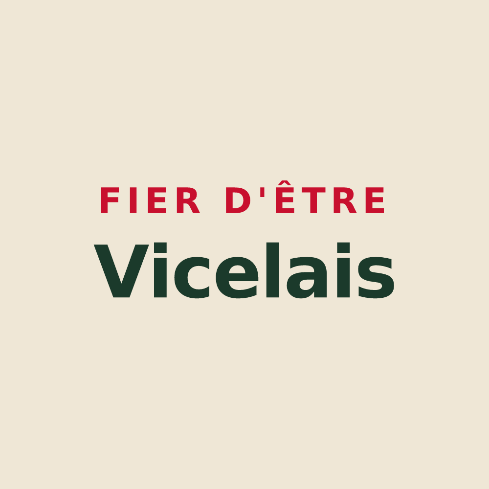 Tote bag « Fier d'être Vicelais » — design pour Le Vicel