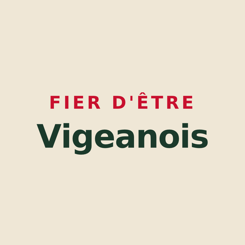 Tote bag « Fier d'être Vigeanois » — design pour Le Vigean