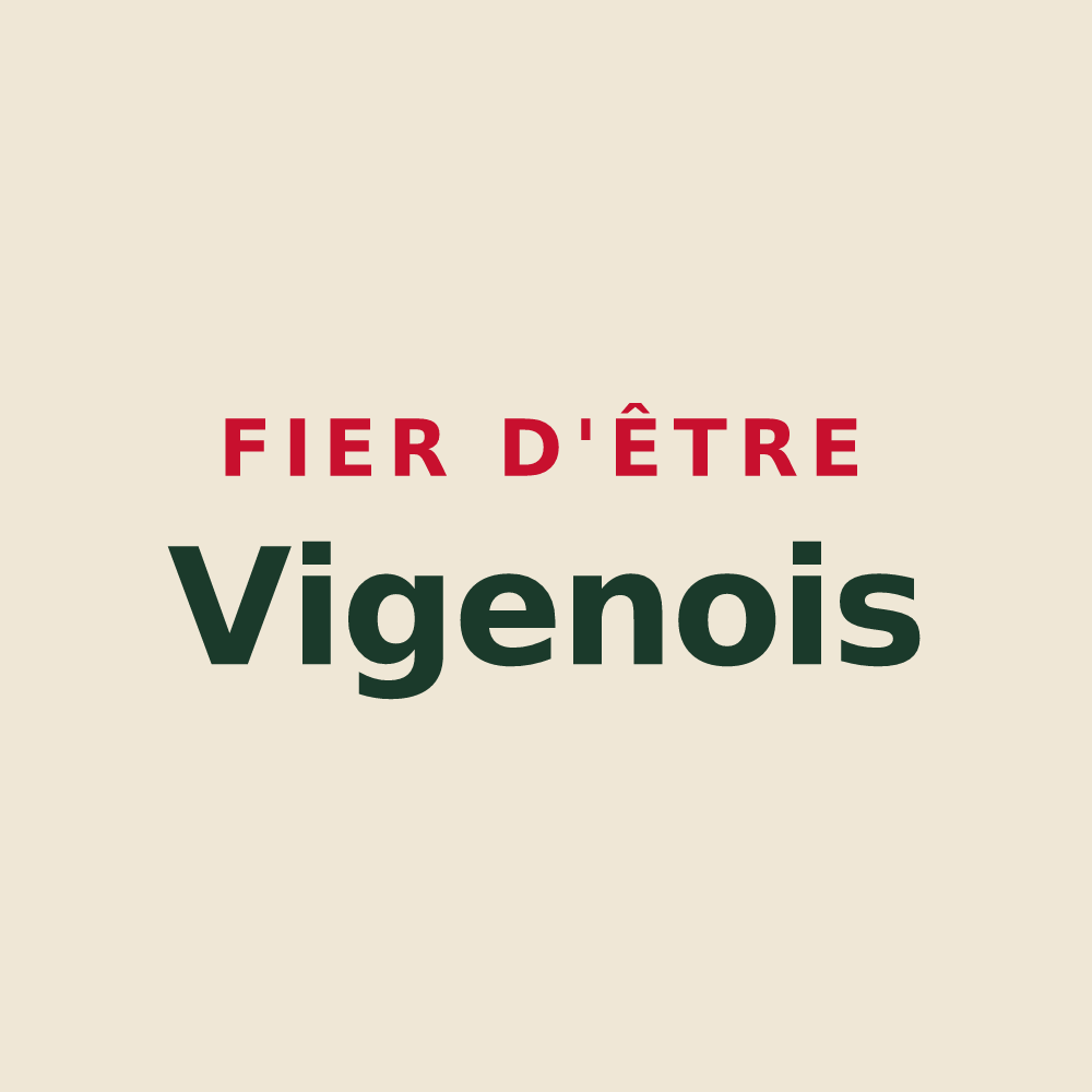 Tote bag « Fier d'être Vigenois » — design pour Le Vigen