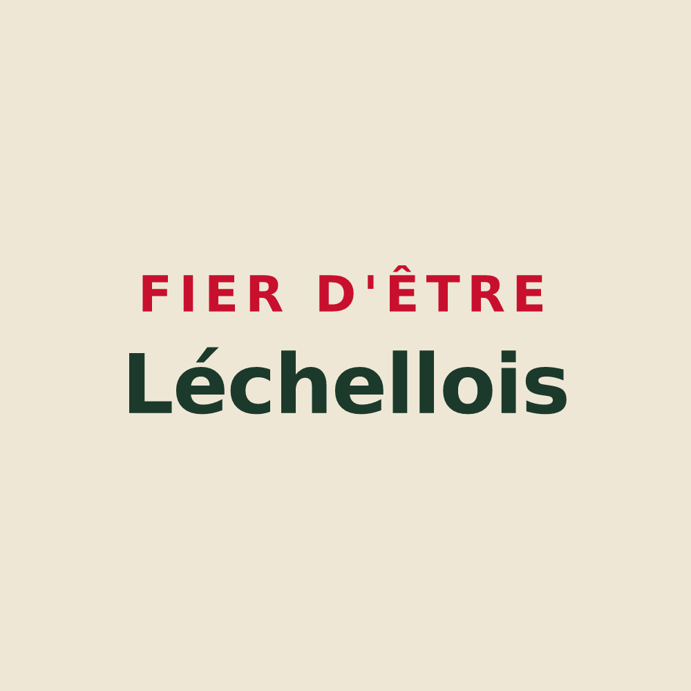 Tote bag « Fier d'être Léchellois » — design pour Léchelle