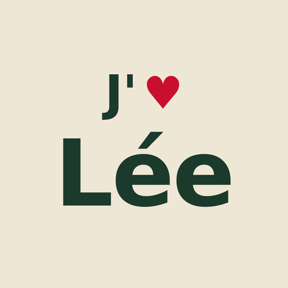 Tote bag personnalisé Lée — design J'aime Lée