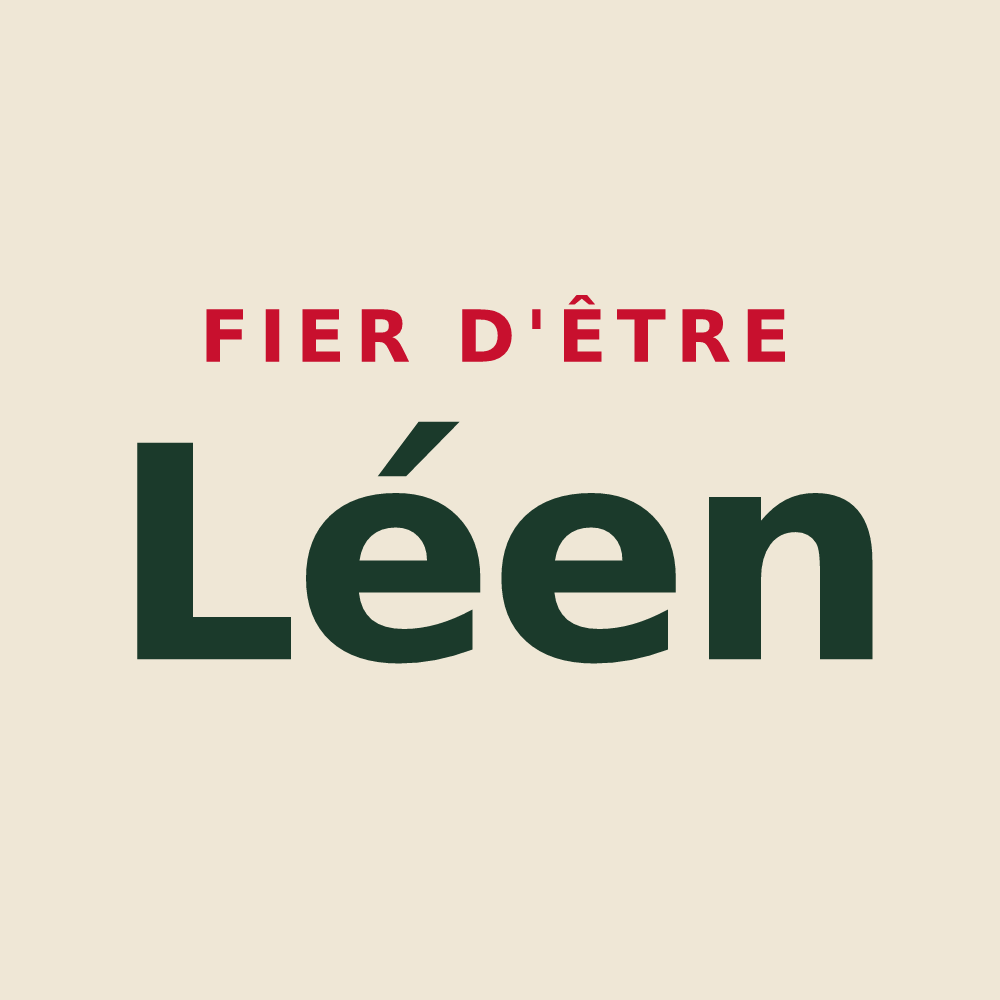 Tote bag « Fier d'être Léen » — design pour Lée