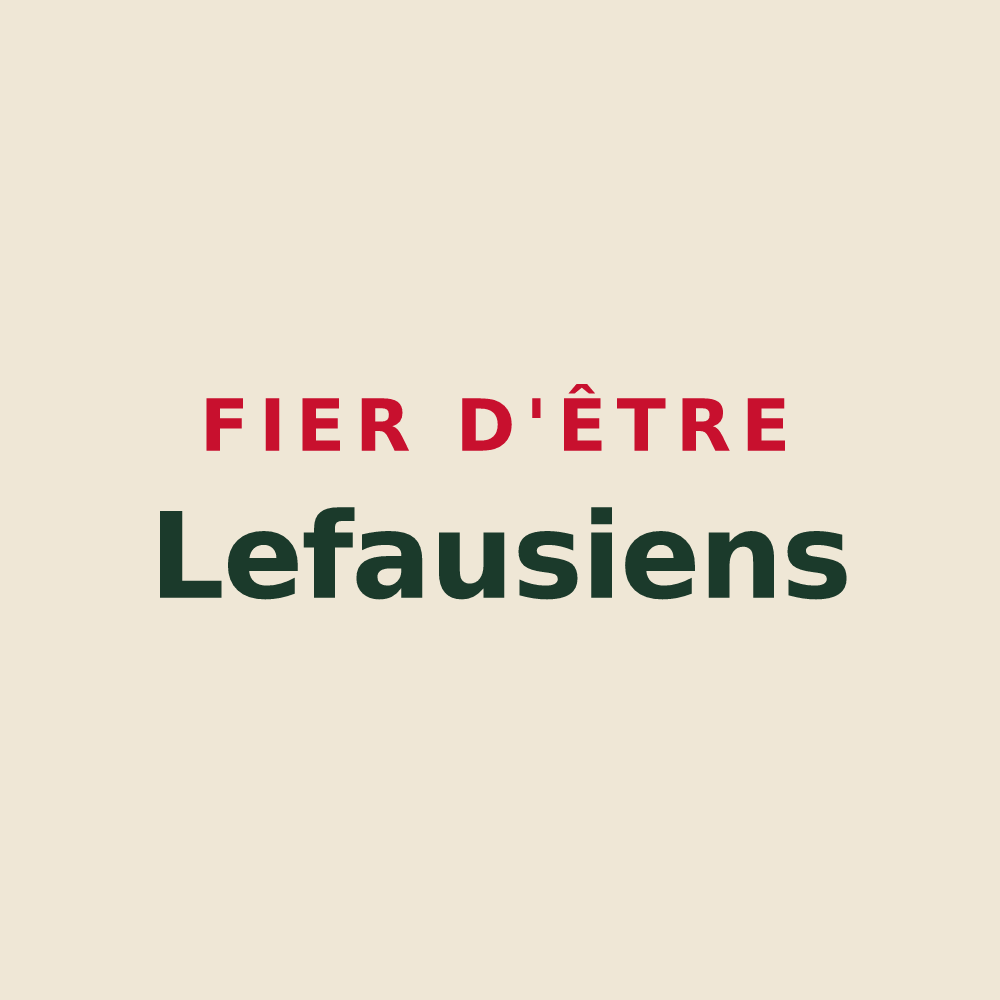 Tote bag « Fier d'être Lefausiens » — design pour Lefaux