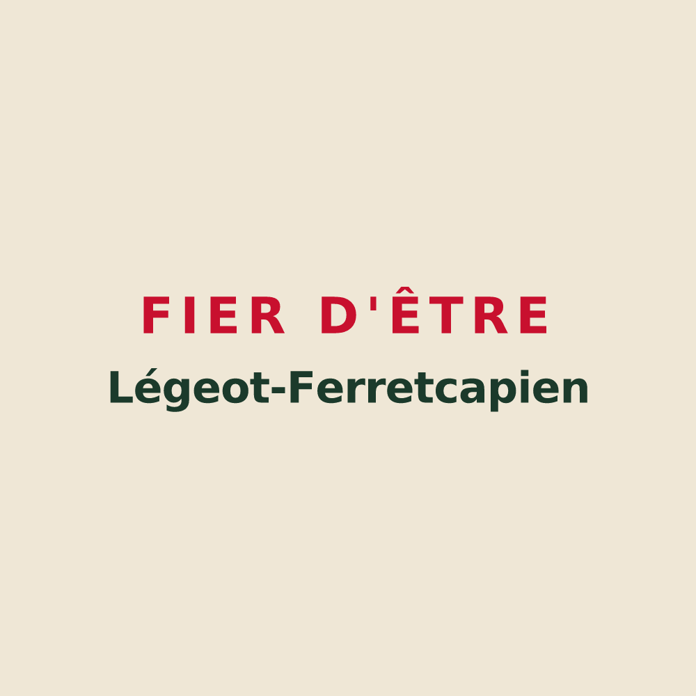 Tote bag « Fier d'être Légeot-Ferretcapien » — design pour Lège-Cap-Ferret