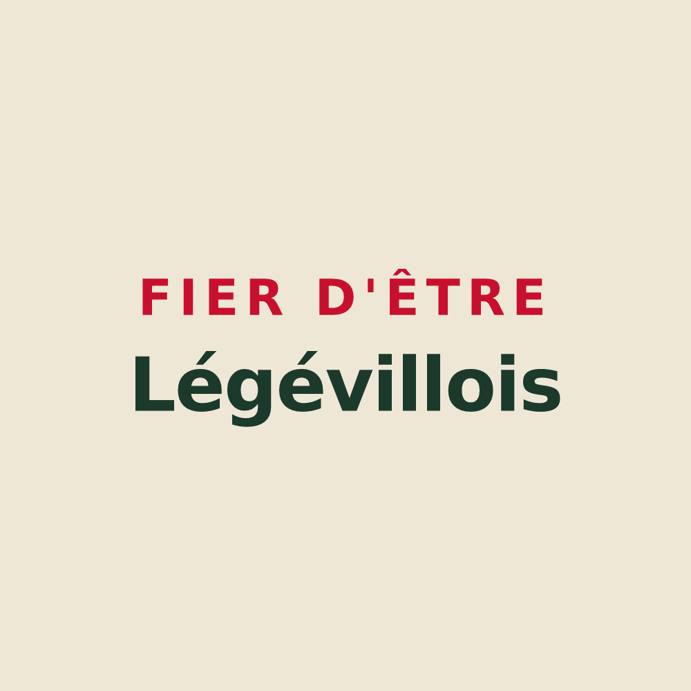 Tote bag « Fier d'être Légévillois » — design pour Légéville-et-Bonfays