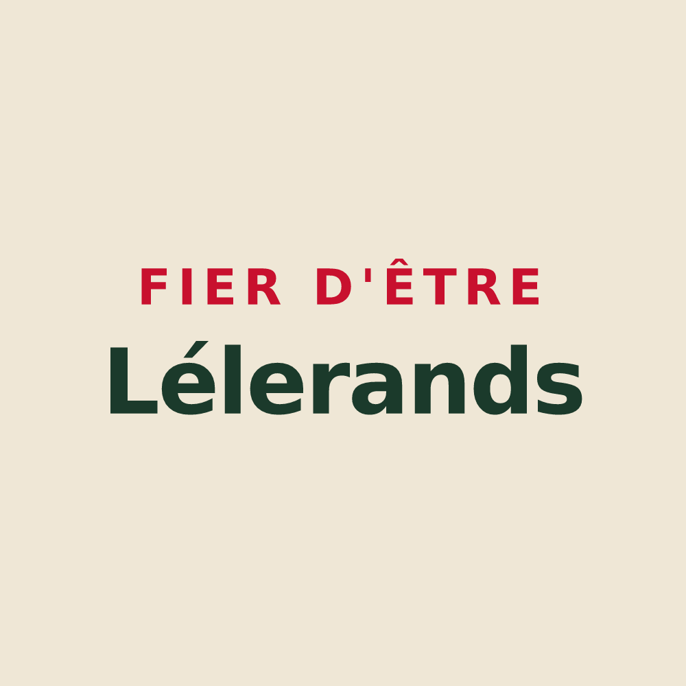 Tote bag « Fier d'être Lélerands » — design pour Lélex