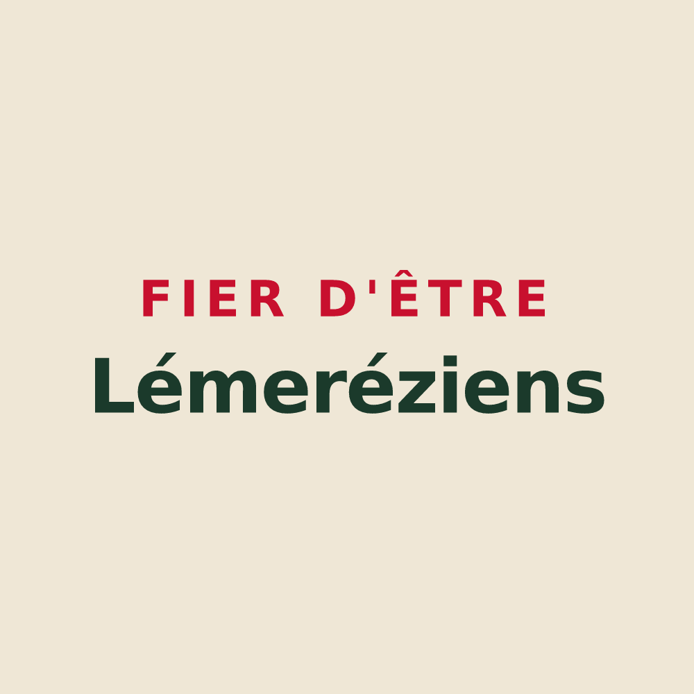 Tote bag « Fier d'être Lémeréziens » — design pour Lémeré