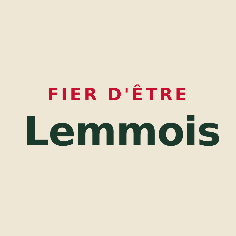 Tote bag « Fier d'être Lemmois » — design pour Lemmes